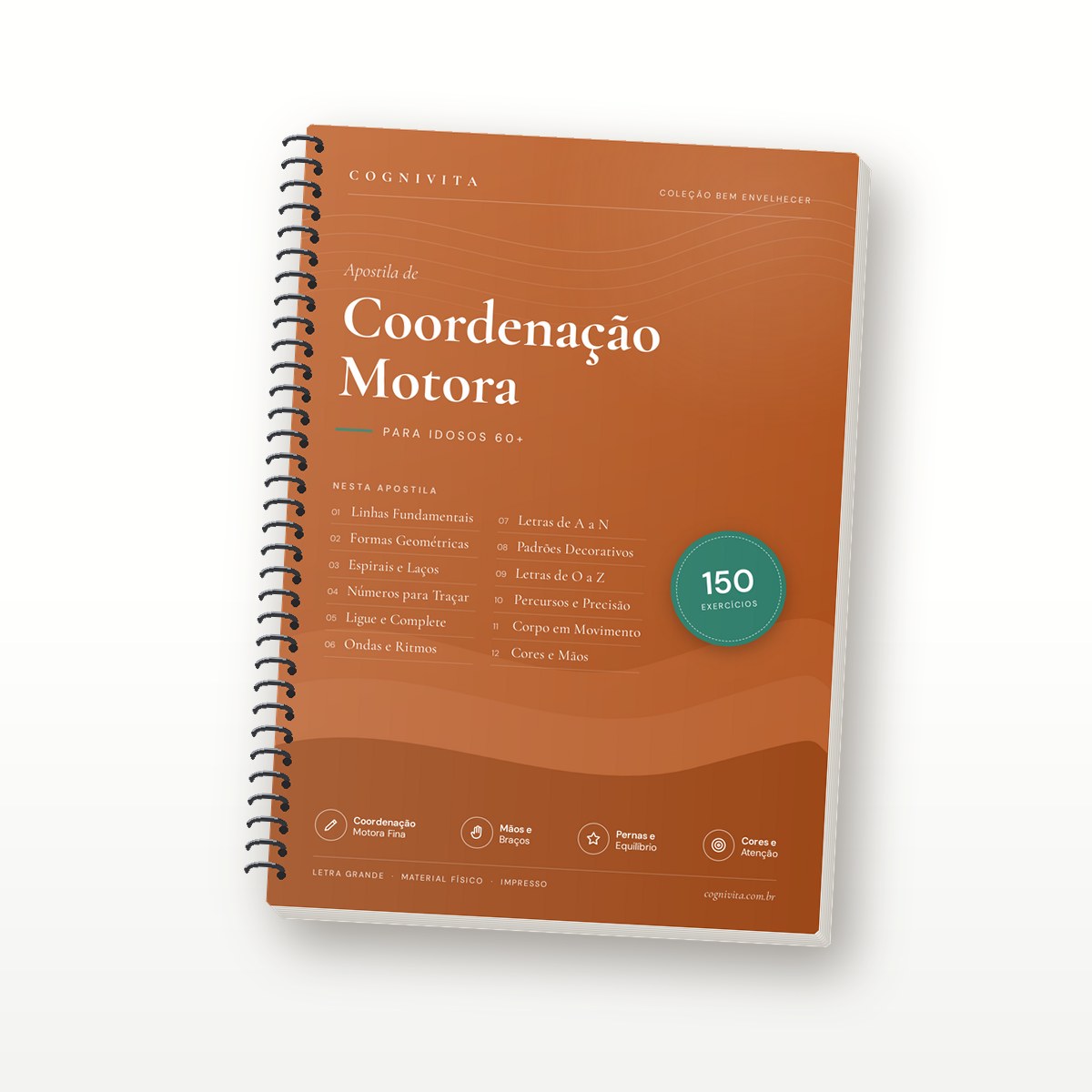 Capa: Coordenação Motora — 150 Exercícios