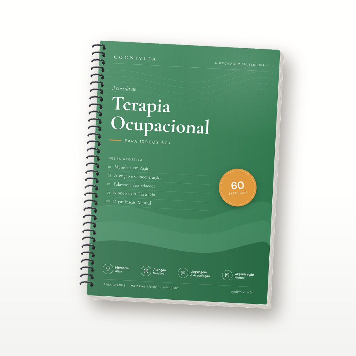 Capa: Material Cognitivo — Terapia Ocupacional